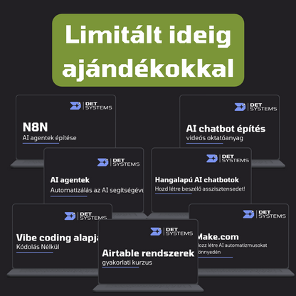 AI ügynökség építés - videós mesterkurzus